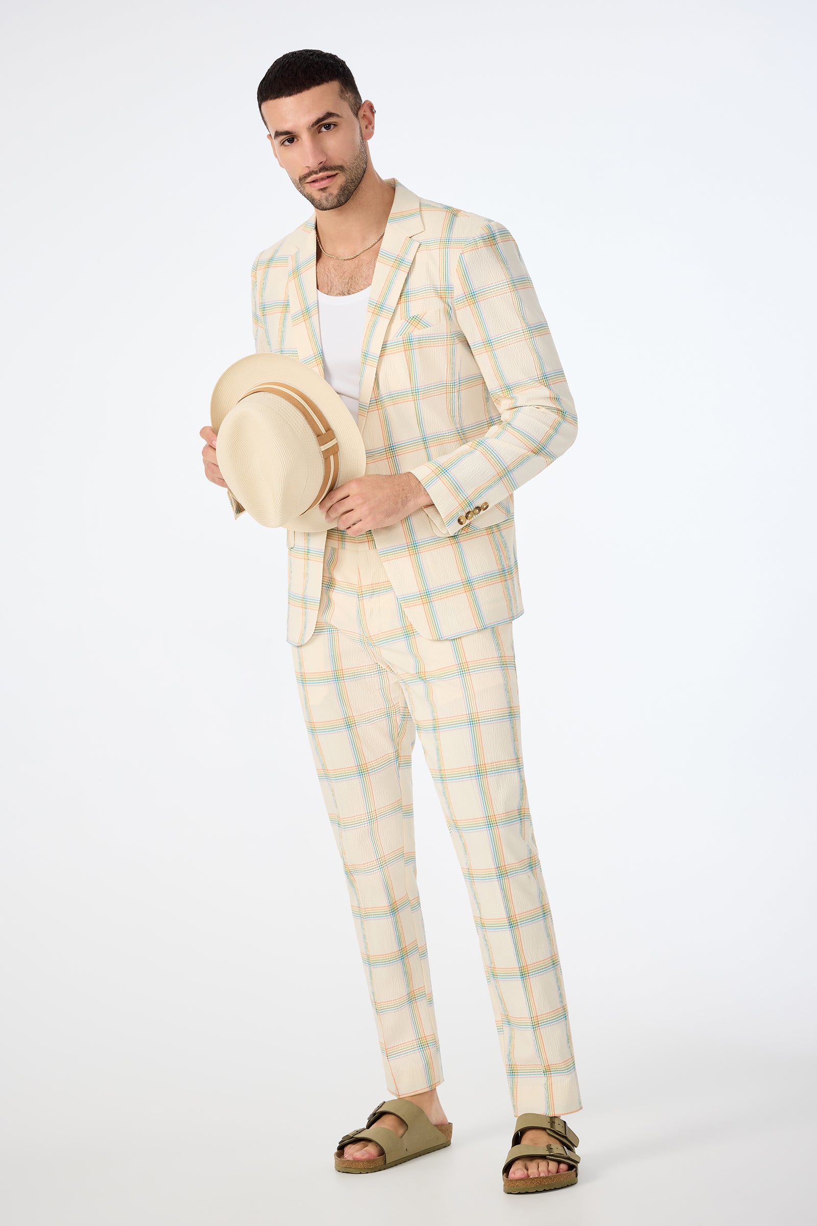 Louie Blazer - Pride Plaid