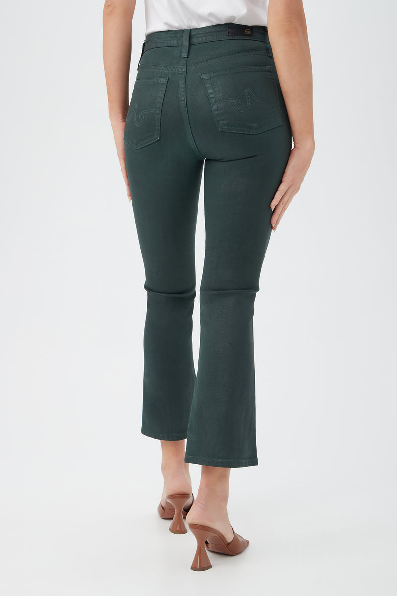 AG FARRAH BOOT CROP JEAN in GREEN additional image 1