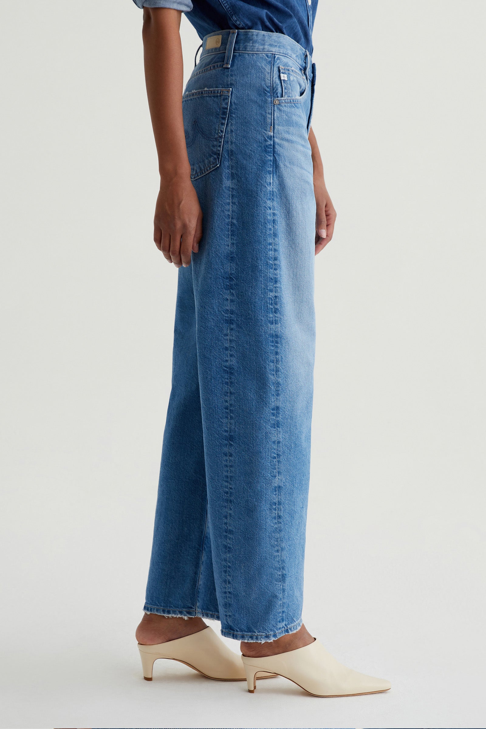 AG Hattie High-Rise Barrel Jean