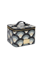NUI SMALL STRUCTURED TRAIN CASE in BLACK/MULTI/GOLD additional image 2