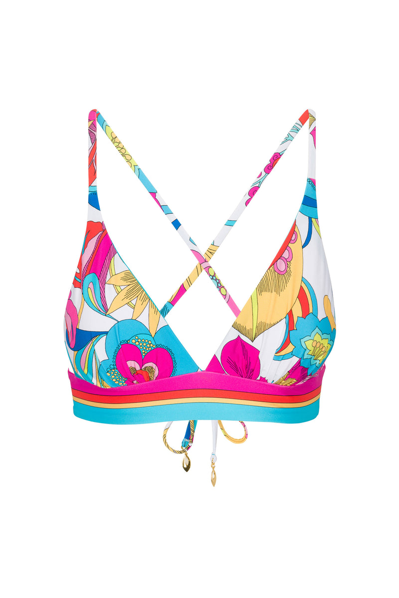 FONTAINE REVERSIBLE HALTER TOP in MULTI additional image 2