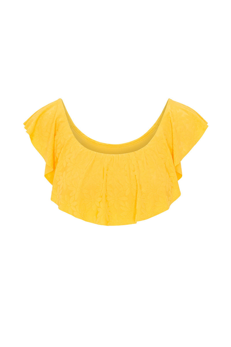 JOPLIN OFF THE SHOULDER BANDEAU TOP in DAISY additional image 2