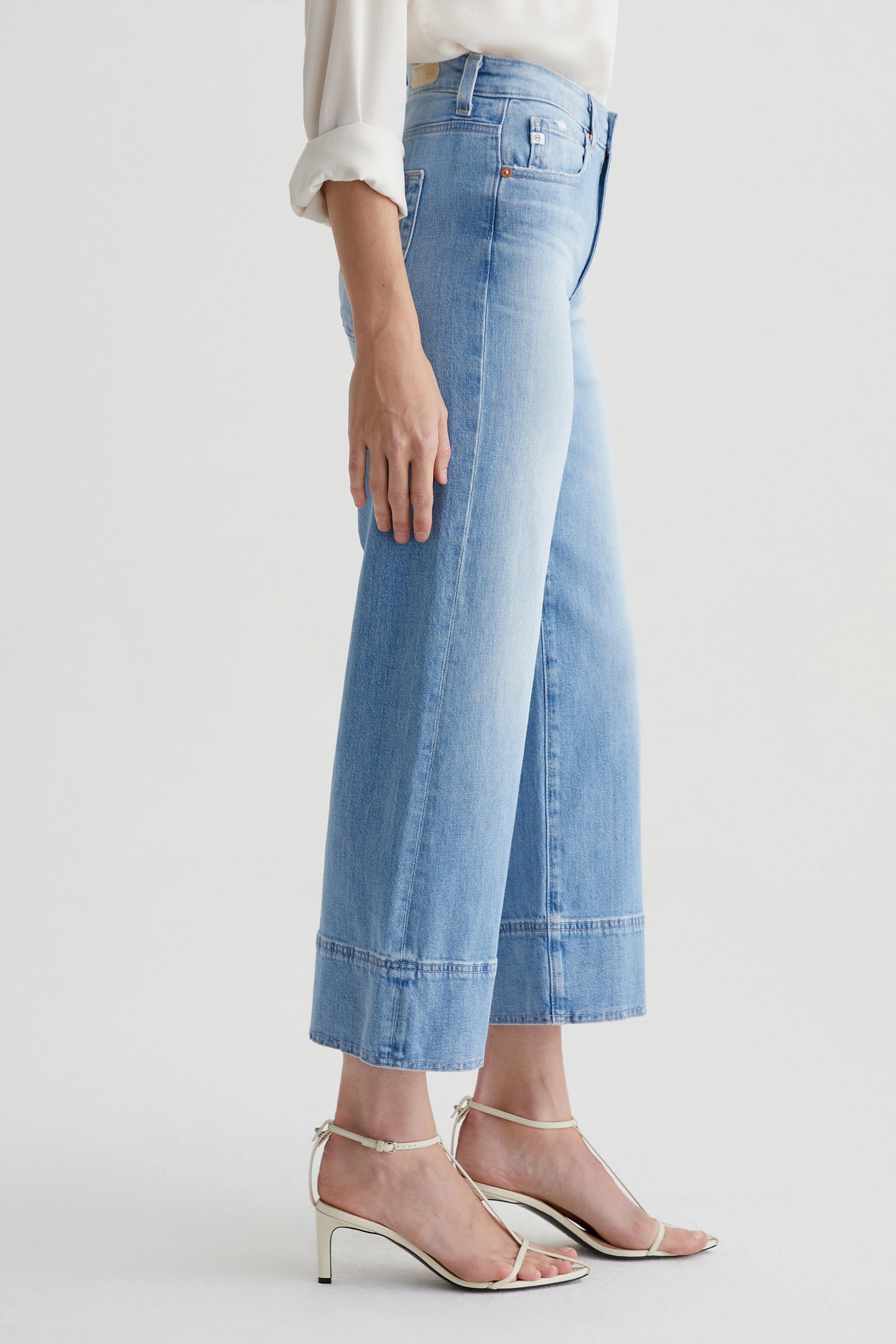 AG Saige Wide Leg Crop Jean