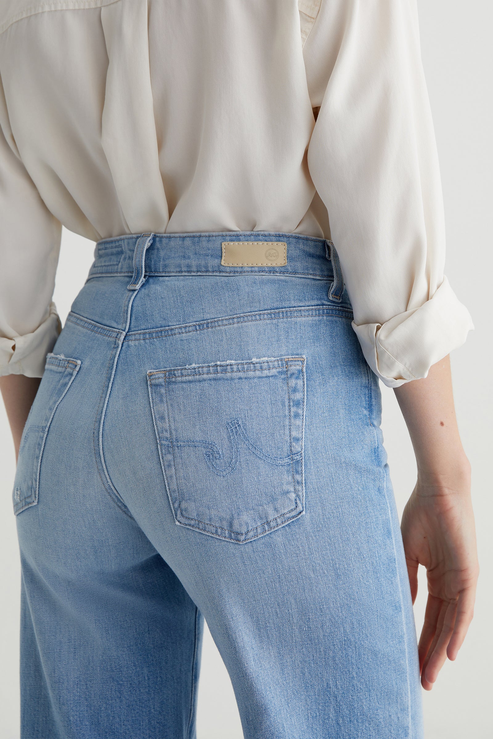 AG Saige Wide Leg Crop Jean