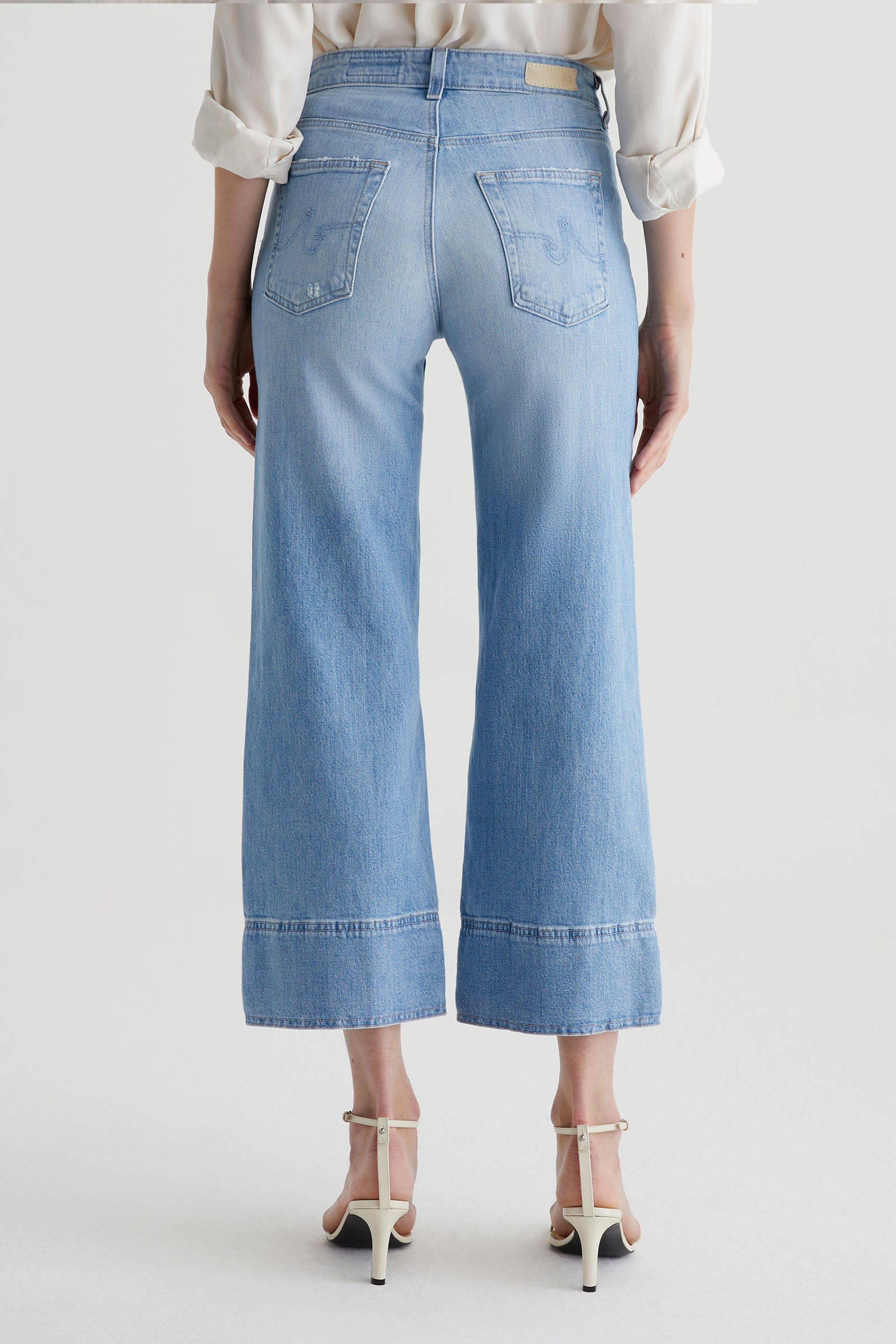 AG Saige Wide Leg Crop Jean