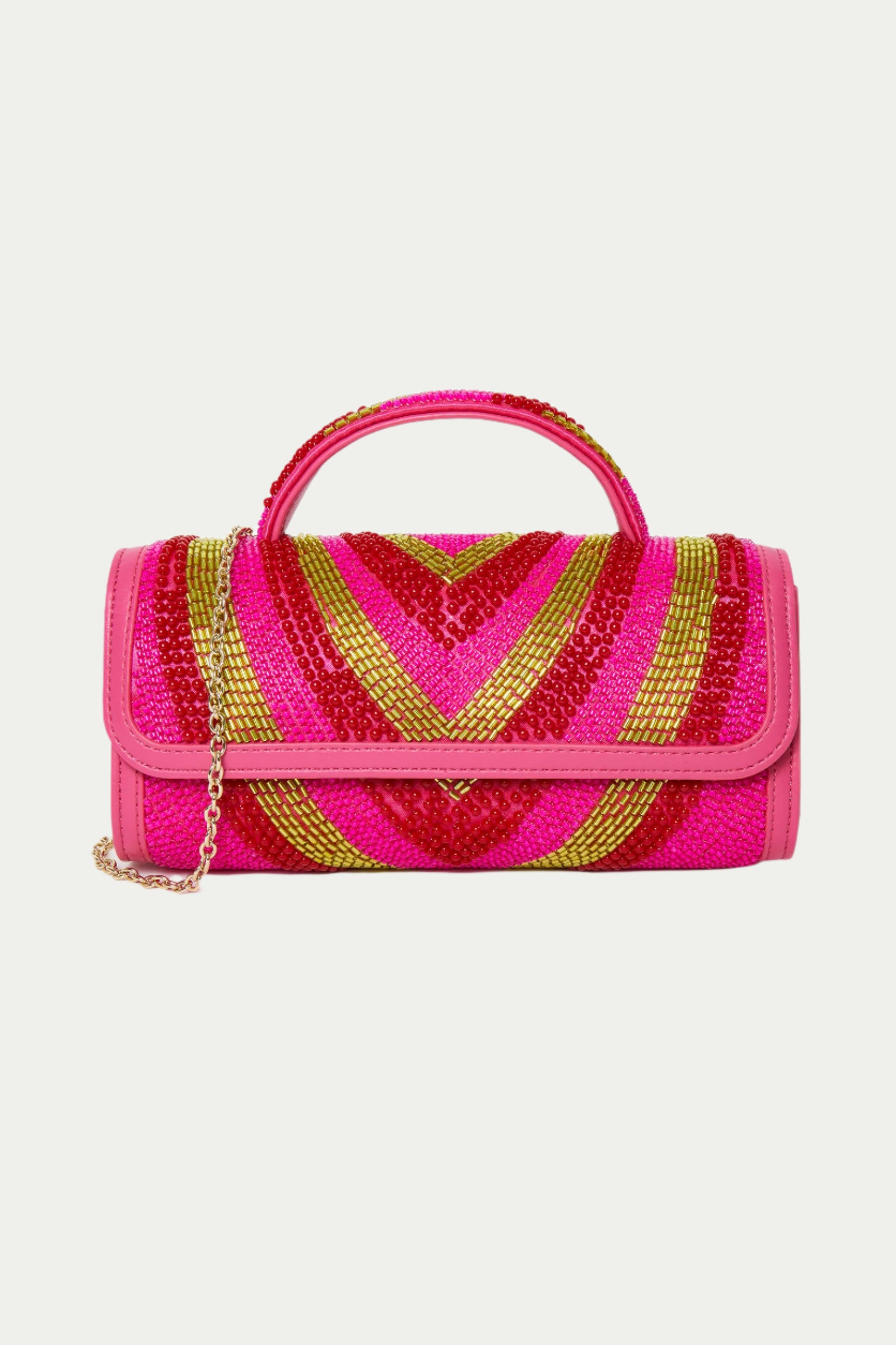 Lele Sadoughi x Trina Turk Mini Tabitha Bead Bag