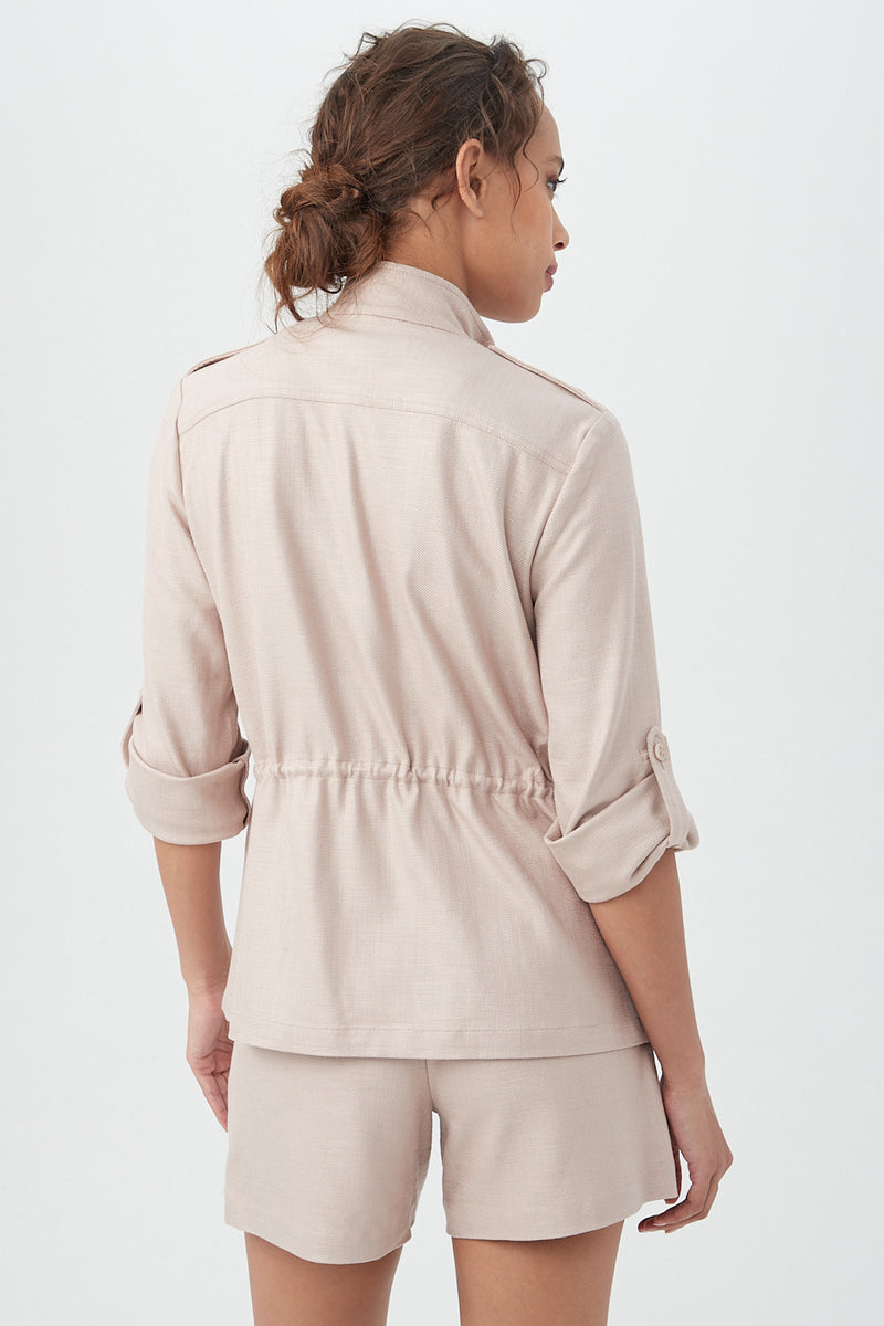 BOUYANT JACKET in FLAWLESS BEIGE additional image 7