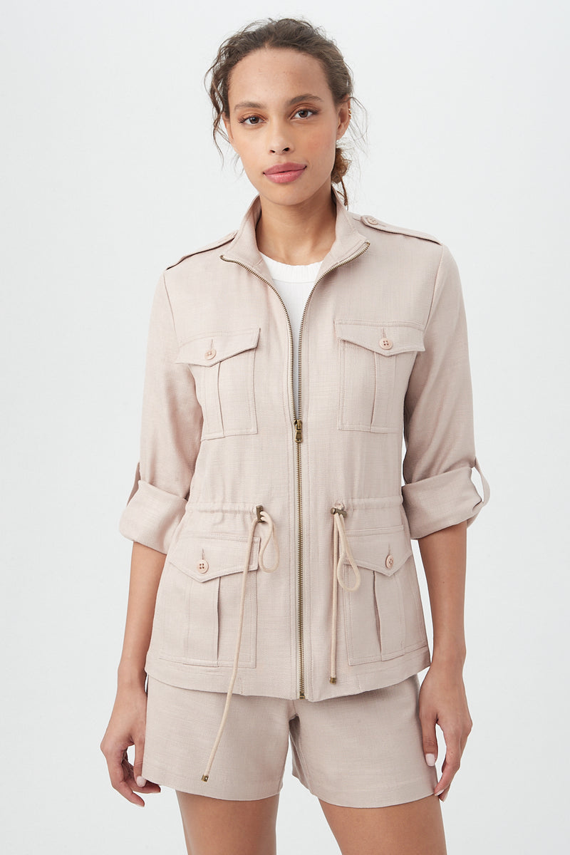 BOUYANT JACKET in FLAWLESS BEIGE additional image 6