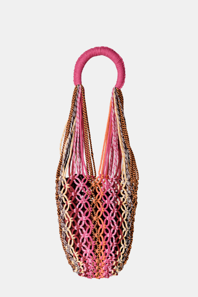 Of course! Please share the keywords you’d like me to include in the NANNACAY KIM WOVEN BAG description.