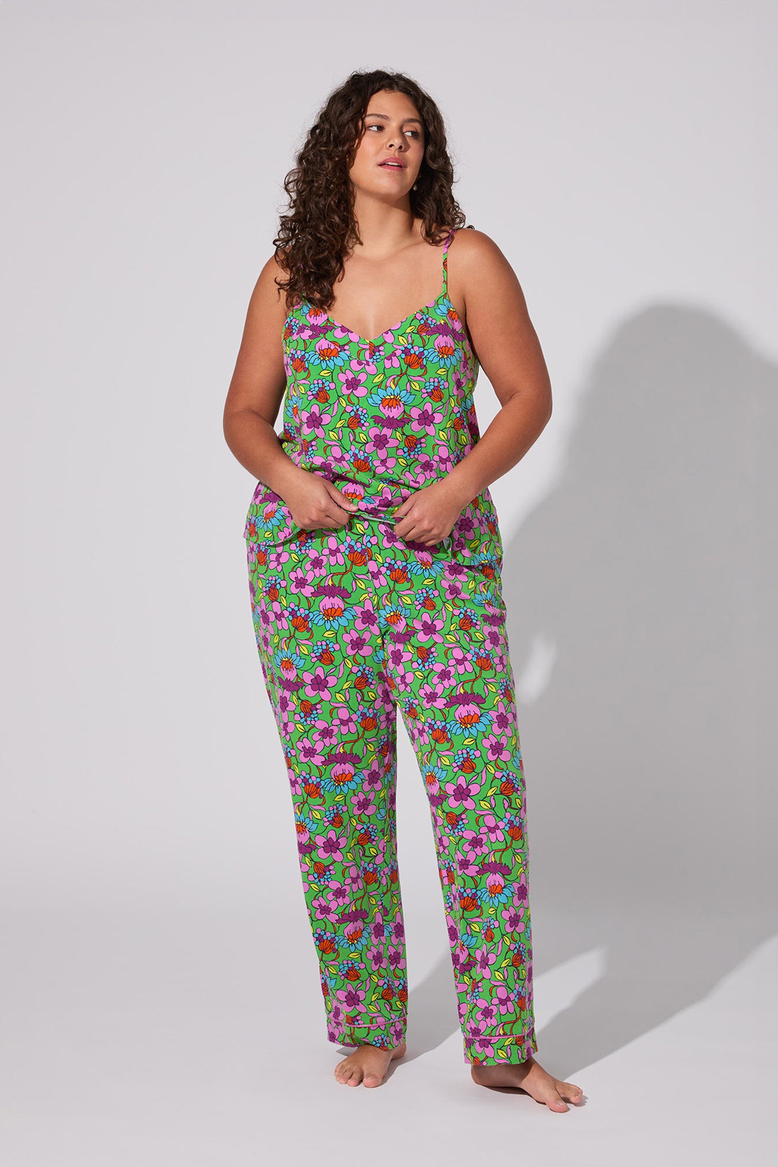 Cami PJ Set - Garden Floral