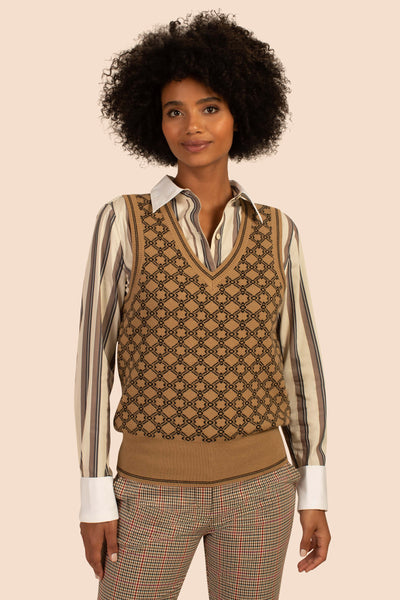 FAVORED VEST – Trina Turk