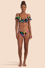 BIRDS OF PARADISE UNDRWIRE BRA in MULTI additional image 3