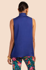 MAYRA TOP in BENGAL BLUE additional image 4