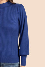 TOM COLLINS SWEATER in BENGAL BLUE additional image 5