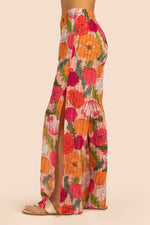 SUNNY BLOOM SLIT PANT in MULTI additional image 2