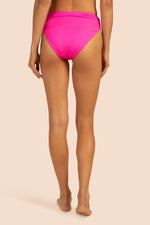 MONACO SOLID HIGH WAIST BOTTOM in PINK POP PINK additional image 11