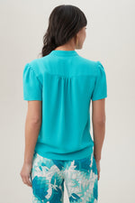 GULLAH 2 TOP in TRANQUIL TURQUOISE additional image 16