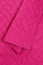 DREAM WEAVER FULL/QUEEN COVERLET 3-PIECE SET in PINK additional image 2