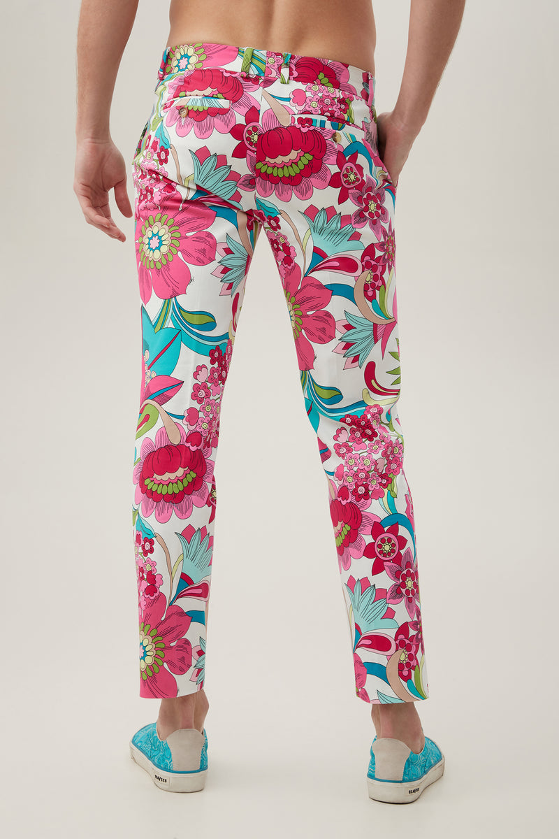 CLYDE SLIM TROUSER in MULTI additional image 1