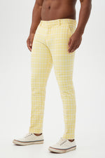 CLYDE SLIM TROUSER in DAISY/WHITEWASH additional image 2