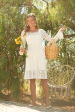 GLORIA DRESS in WHITE additional image 6
