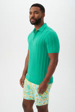 COLE SHORT SLEEVE POLO in GRASS ROOTS additional image 5