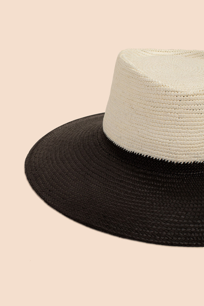 FREYA ANEMONE HAT in BLACK/WINTER WHITE additional image 1