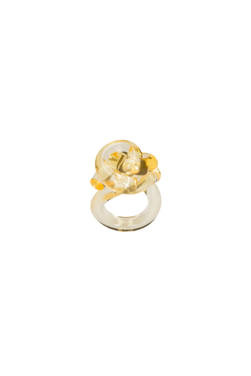 COREY MORANIS KNOT RING in YELLOW additional image 1