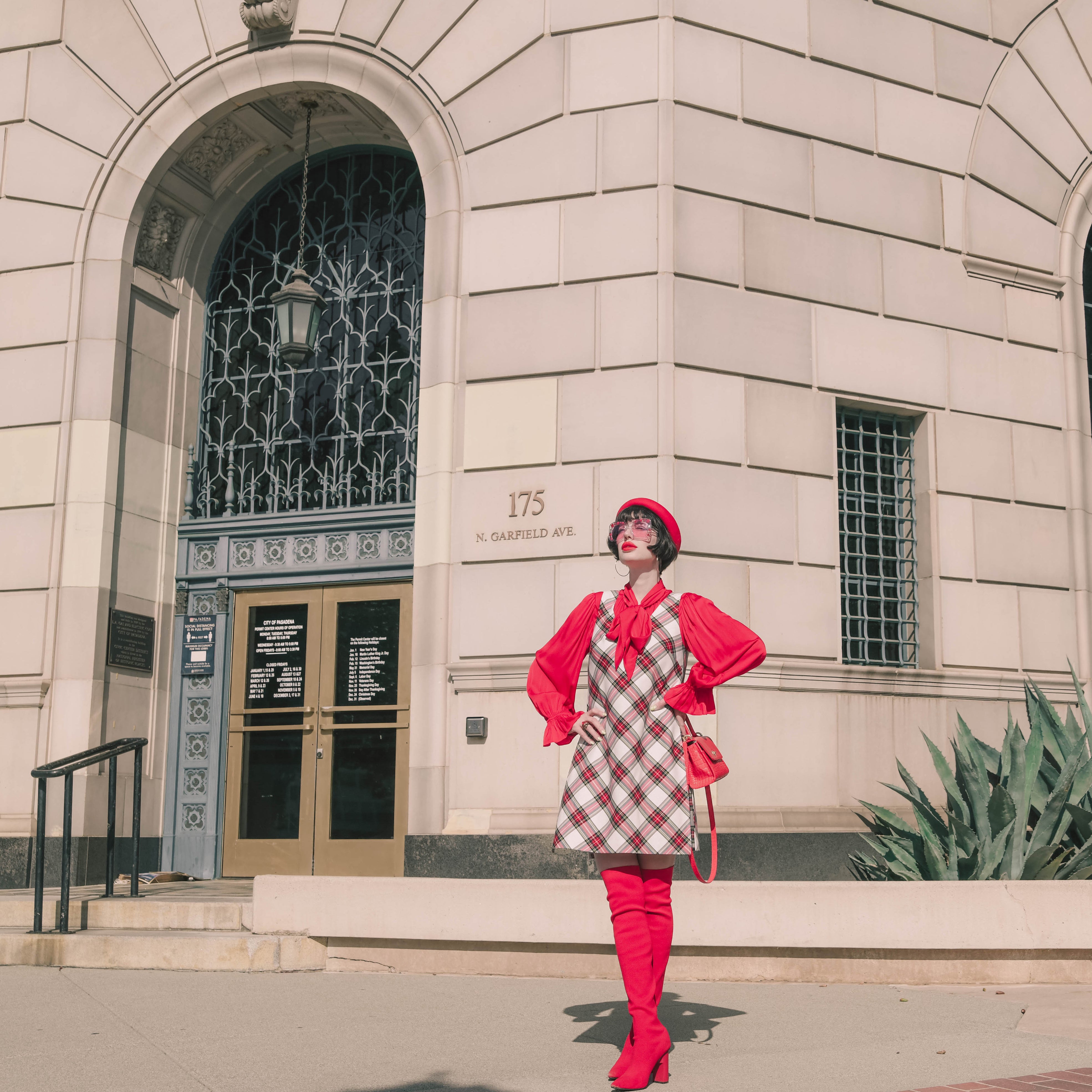 TAILORED TARTAN WITH @AFASHIONNERD