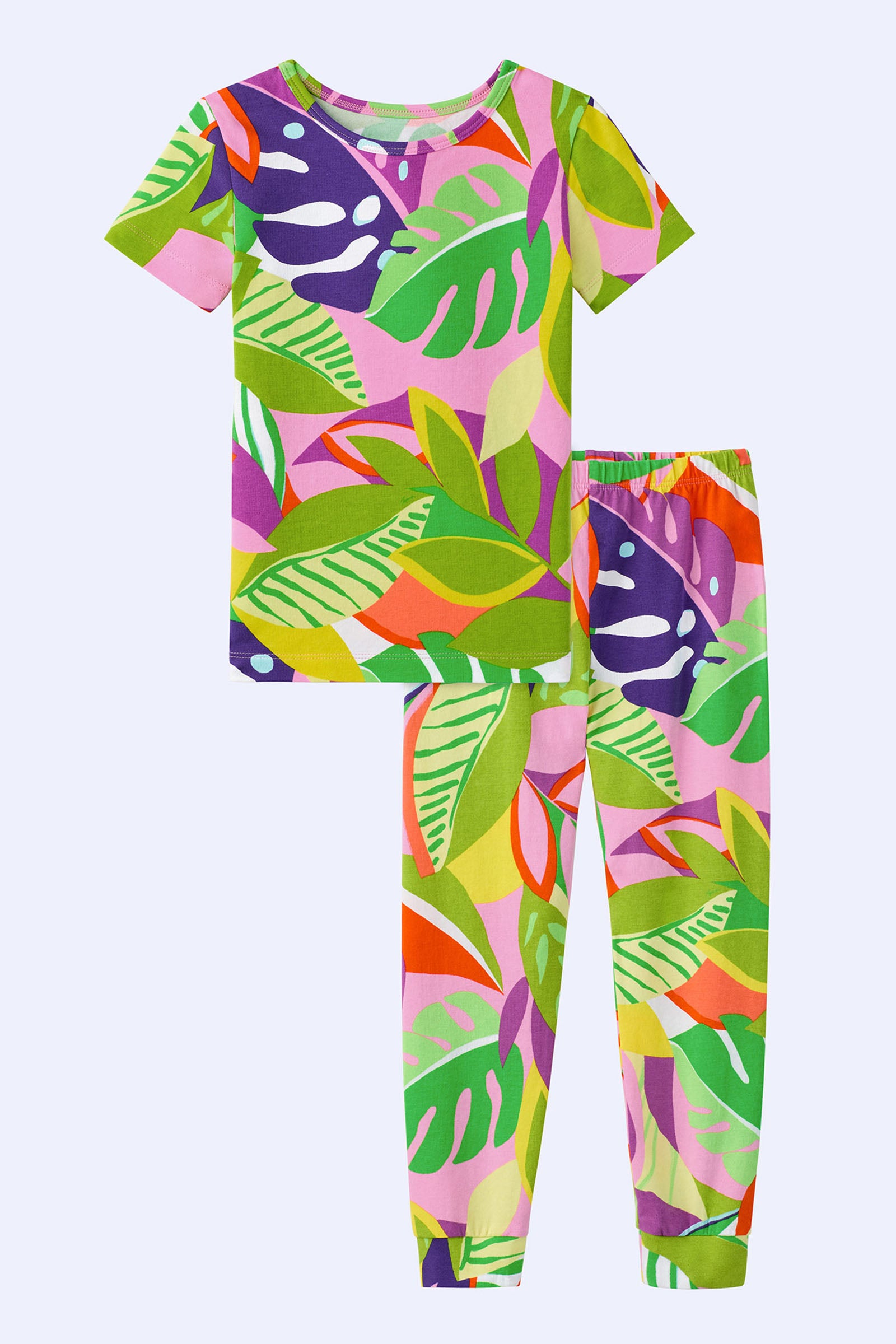 Kids PJ Set - Jungle Stretch Jersey