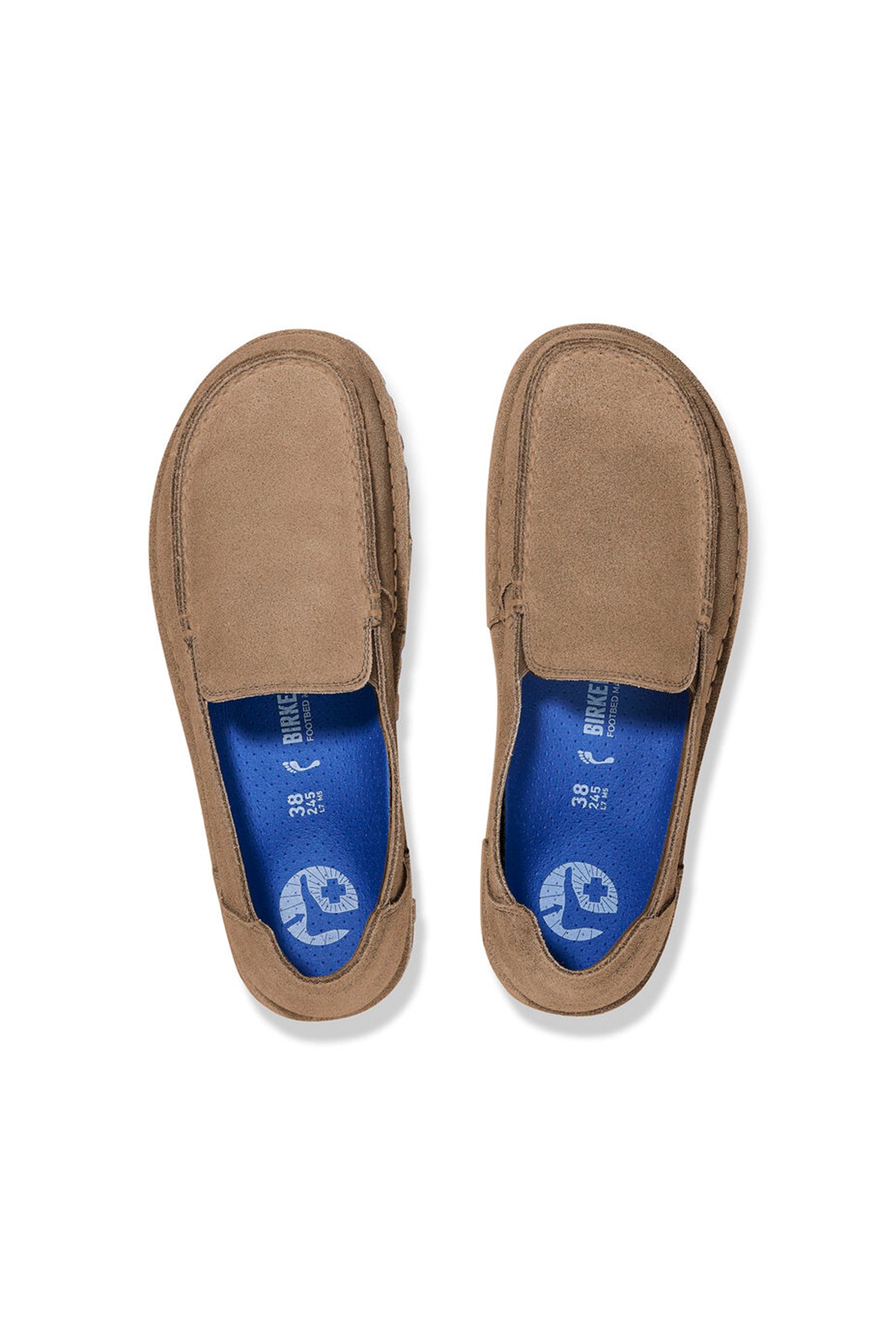 Men's Utti Taupe Suede Slip-On Moccasin Shoe