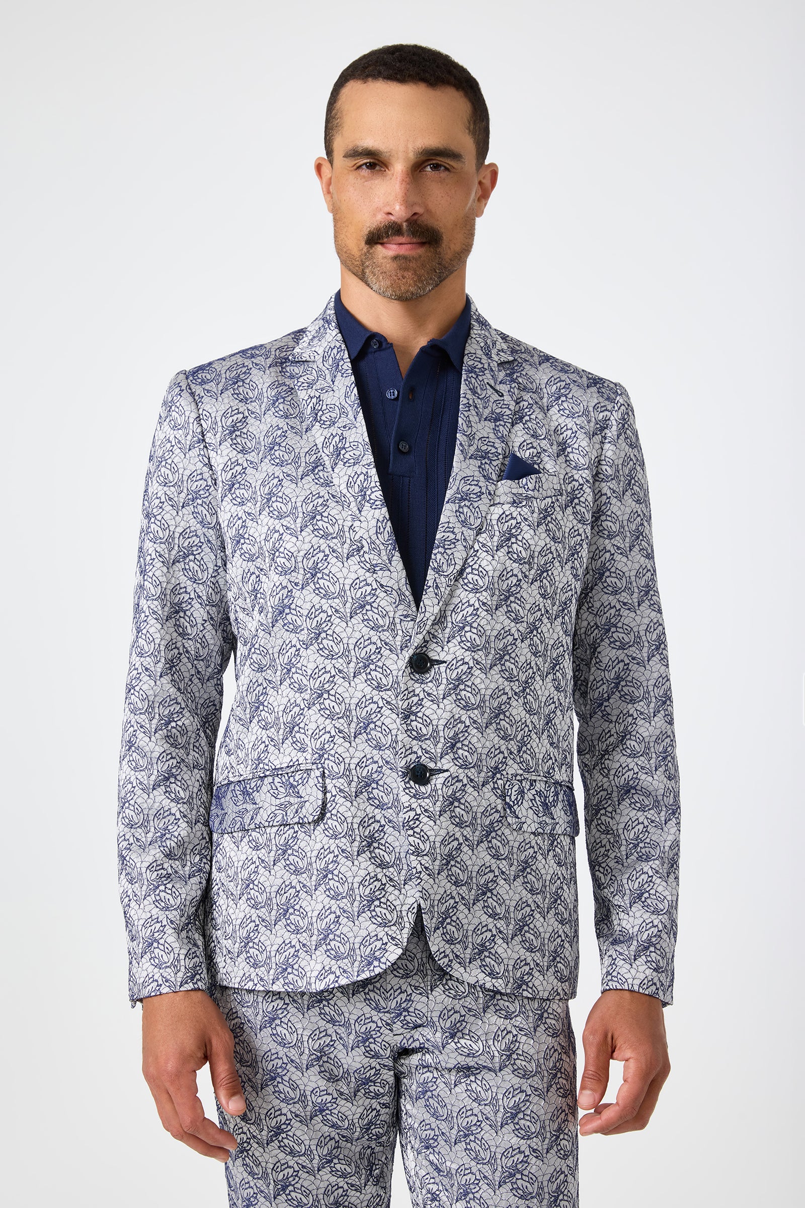 Thurston Blazer - Efflorescent Jacquard