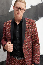 GREGORY BLAZER in RUQA RED MULTI