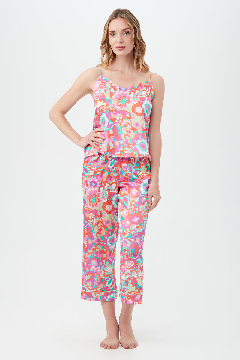 SUMMER FLORAL WOMEN'S CAMI PJ SET in SUMMER FLORAL WOMEN'S CAMI PJ SET