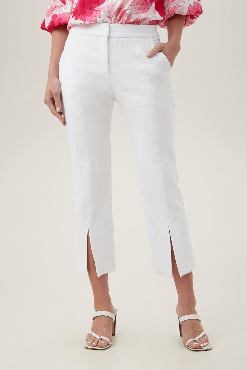NORTH BEACH PANT in WHITE additional image 3