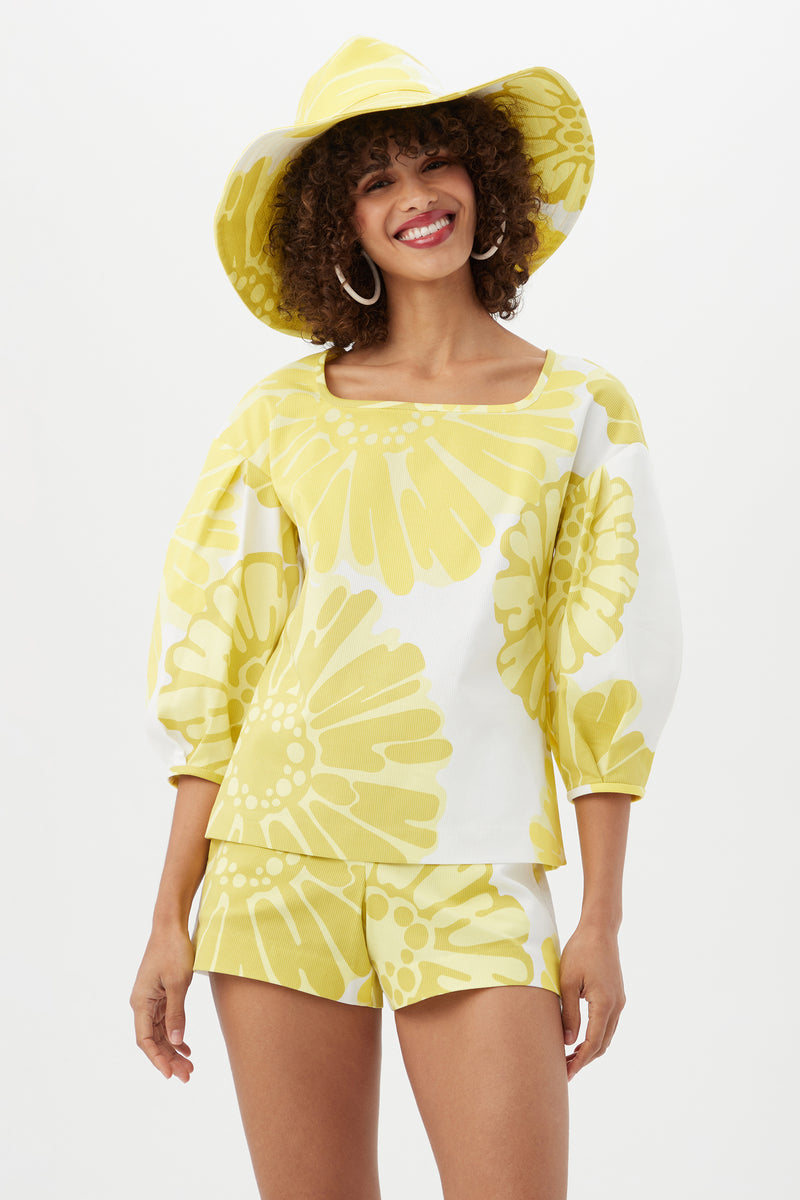 COBA TOP in DAISY/WHITEWASH additional image 1