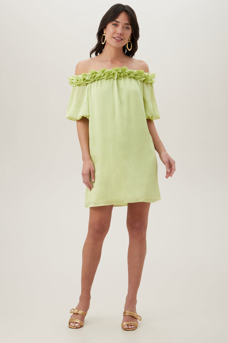 GATEWAY DRESS in LIMEADE GREEN additional image 3