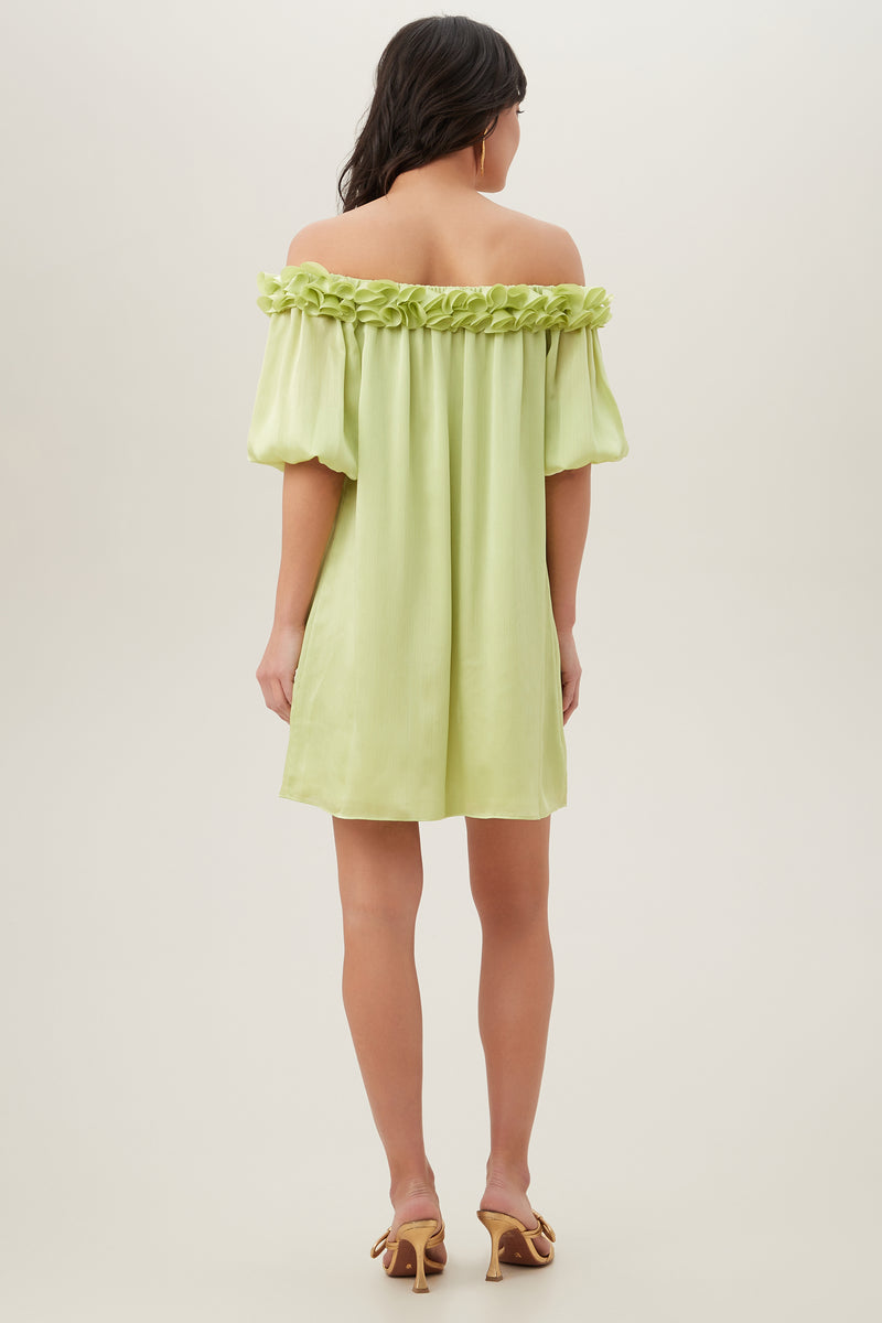GATEWAY DRESS in LIMEADE GREEN additional image 4