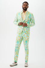 CLYDE SLIM TROUSER in CLEARWATER MULTI additional image 2