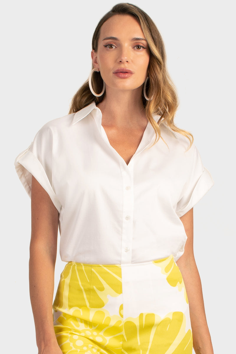SIMPATICO TOP in WHITE additional image 3