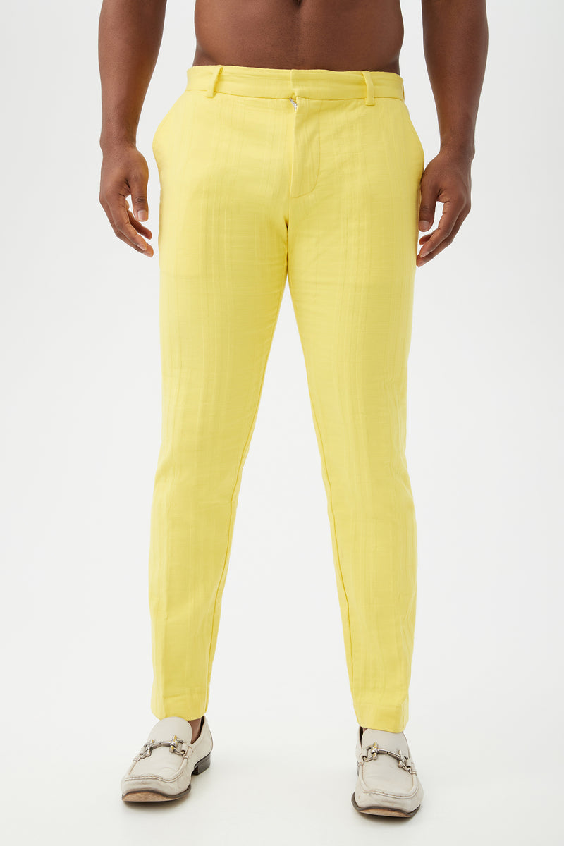 CLYDE SLIM TROUSER in DAISY