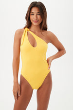 JOPLIN ONE SHOULDER ONE PIECE in DAISY