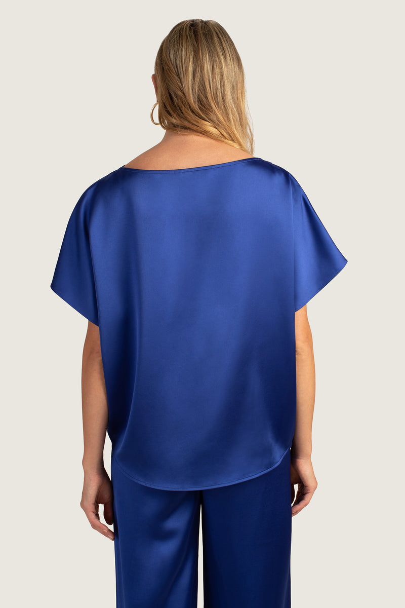 PASTILLA TOP in MAJORELLE BLUE additional image 1