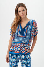 FLORIA TUNIC in MULTI additional image 1