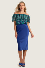 LIGHTEN UP SKIRT in MAJORELLE BLUE additional image 4