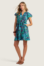 ZANDY DRESS in MAJORELLE BLUE additional image 3