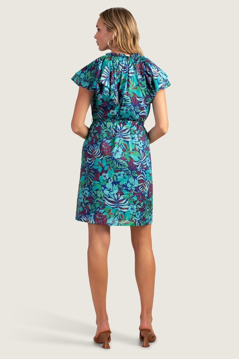 ZANDY DRESS in MAJORELLE BLUE additional image 2
