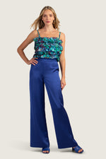 INES PANT in MAJORELLE BLUE additional image 3