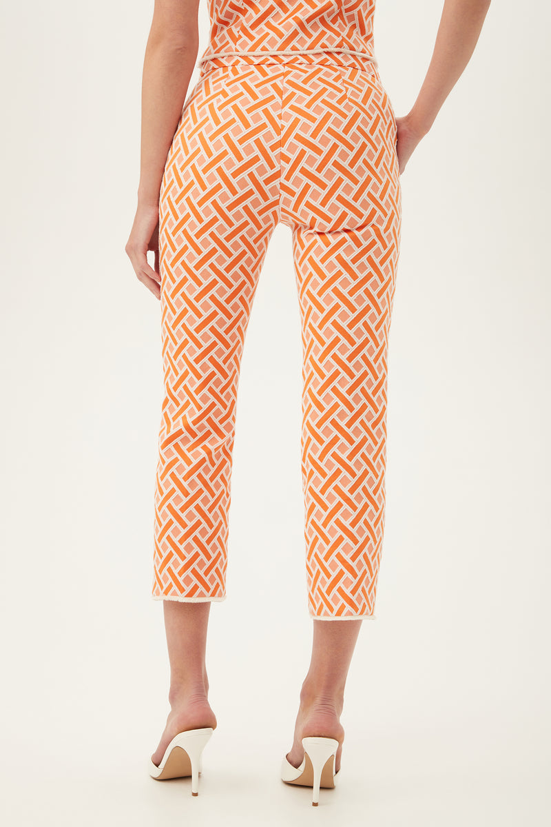 FRINGE FLAIRE PANT in ORANGE GROVE additional image 1
