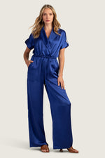 ATLAS SKY JUMPSUIT in MAJORELLE BLUE additional image 1